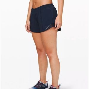 Navy Blue hotty hot short II 4”